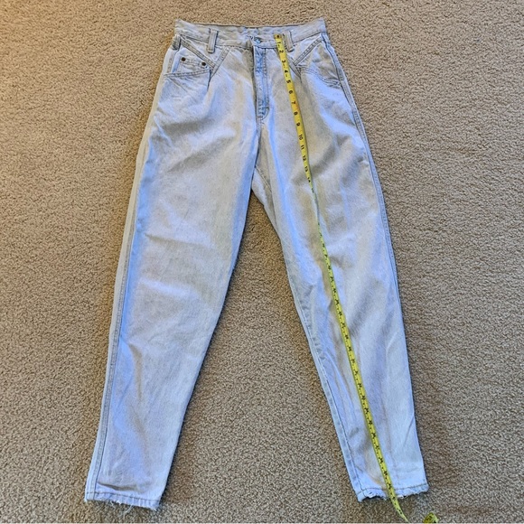 1990s Faded Distressed Zena Jeans. - Picture 7 of 13